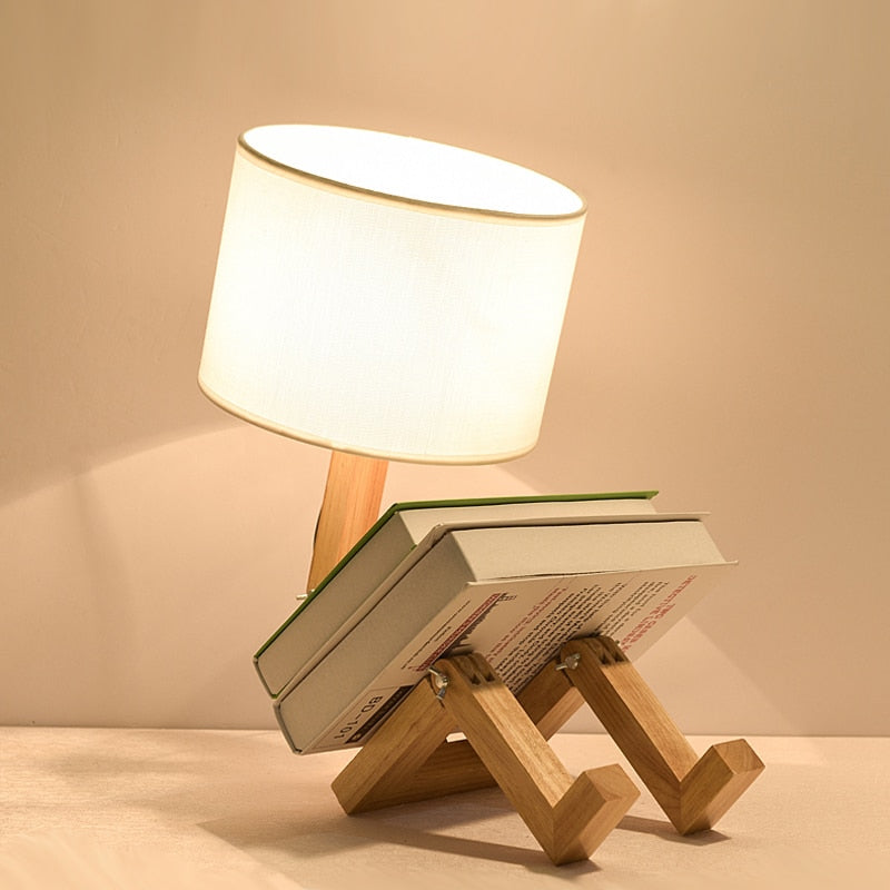 Vida ™ Wooden Creative Table Lamp